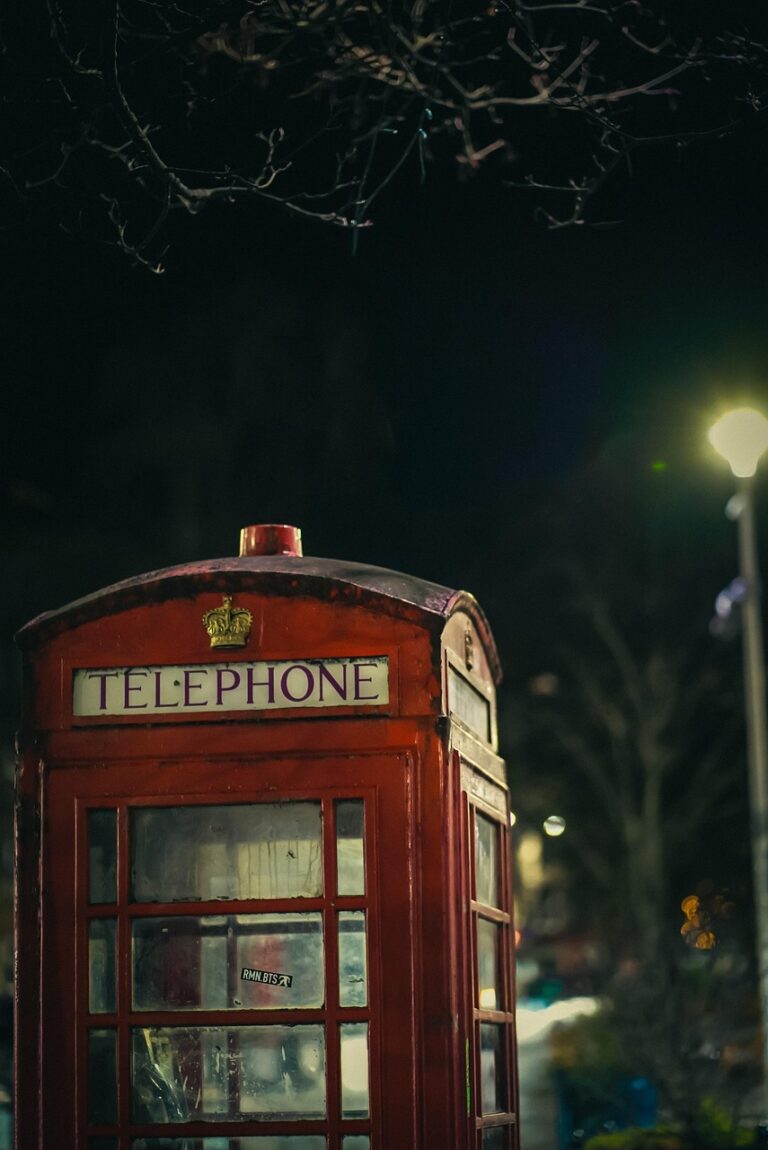 Home phone booth, phone, english, uk, scotland, edinburgh, retro
